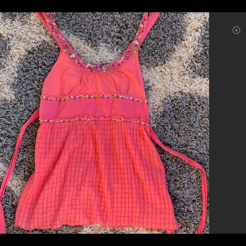 Free people tank top. Size 6